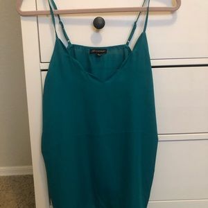 Teal tank top